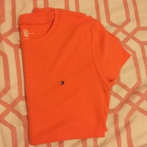 Orange Tommy Hilfiger T Shirt